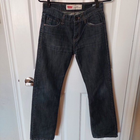 Levi's Boys' 514 Slim Straight Fit  Color Headed South Jeans, Size14/ W27 L27 - Picture 1 of 5